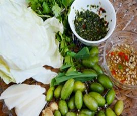 Bắp cải cuốn nhót - một chút tình Tây Bắc