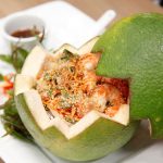 Gỏi bưởi Tân Triều ngũ sắc- ngũ vị
