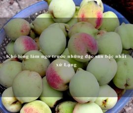 Khó lòng làm ngơ trước những đặc sản bậc nhất xứ Lạng