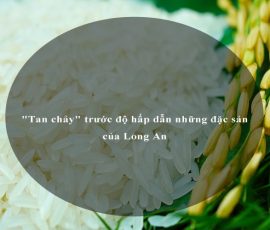 "Tan chảy" trước độ hấp dẫn những đặc sản của Long An